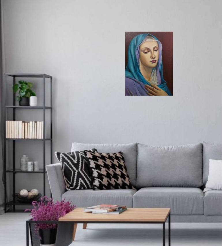 Original Realism Women Painting by Zoriana Pavlyshyn