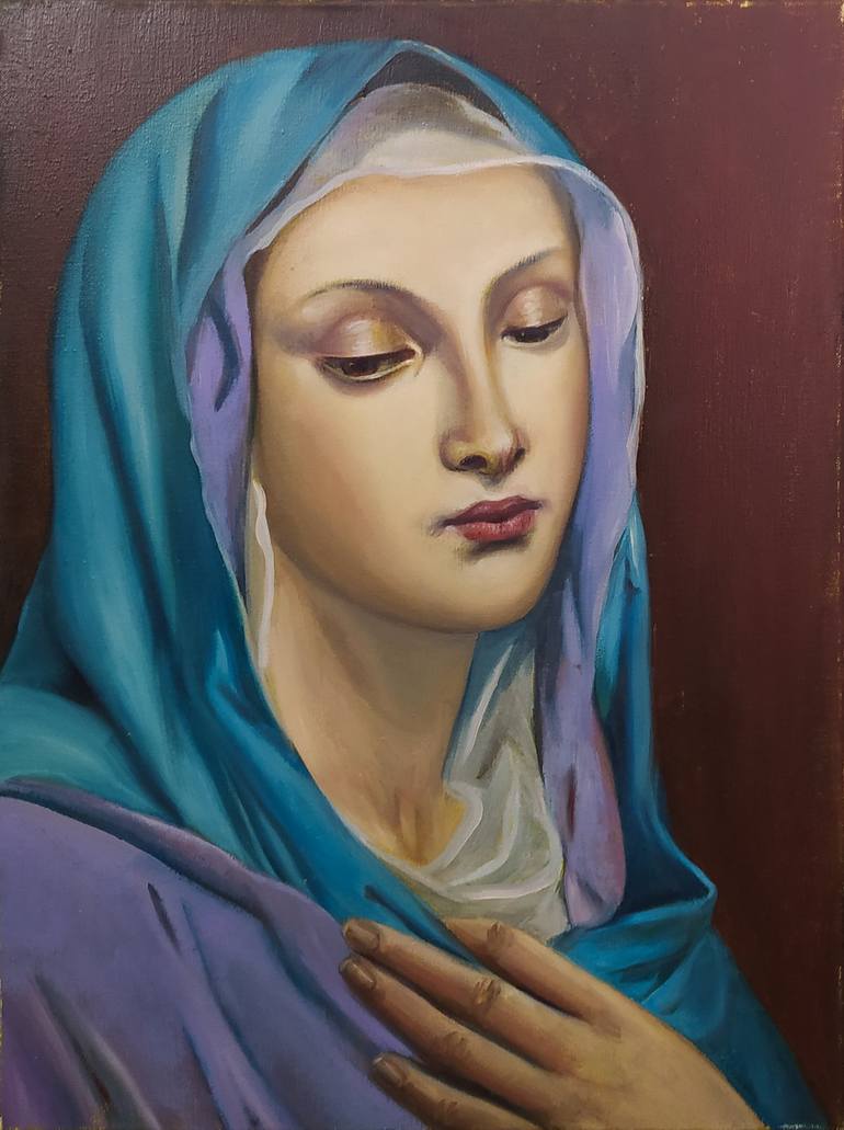 Original Realism Women Painting by Zoriana Pavlyshyn