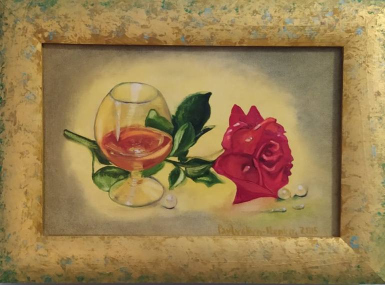 Original Modernism Still Life Painting by Zoriana Pavlyshyn