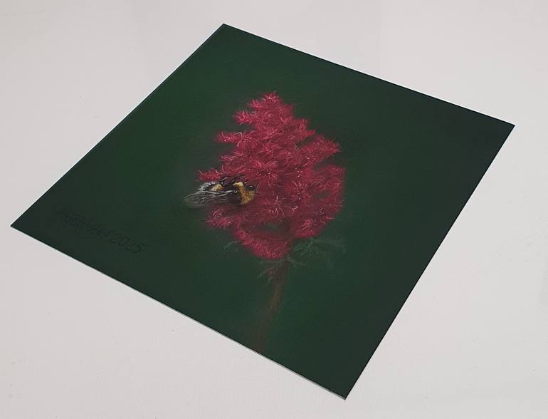 Original Realism Nature Drawing by Anastasiia Astapenko