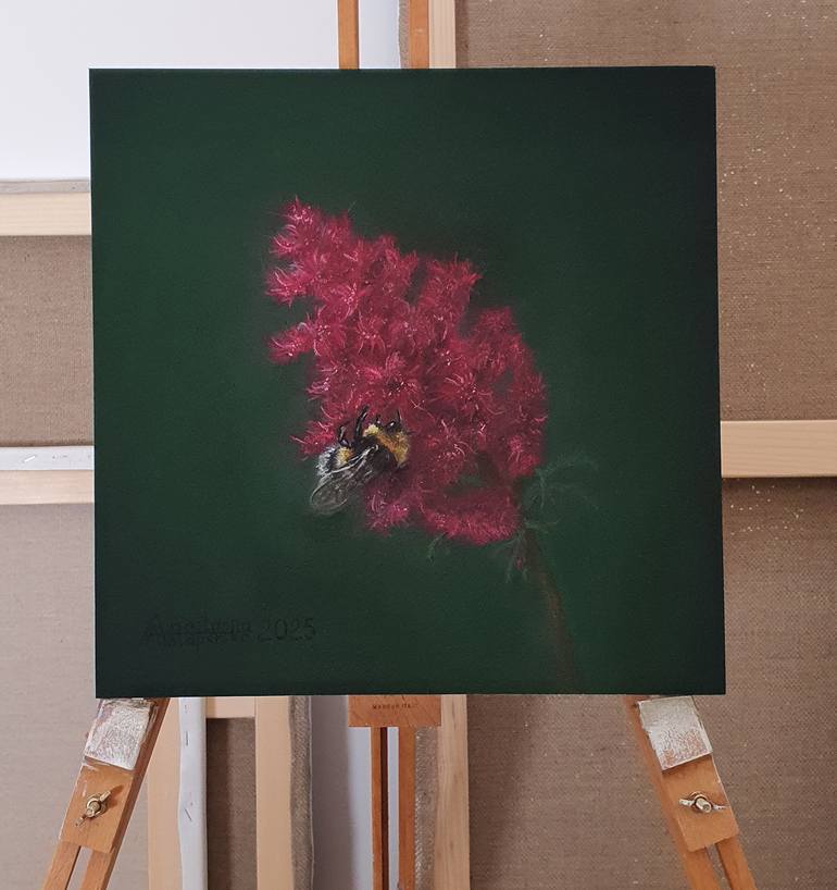 Original Realism Nature Drawing by Anastasiia Astapenko