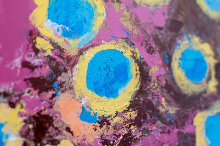 Original Abstract Nature Painting by Irena Cirtautiene