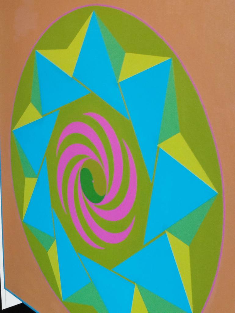 Original Abstract Painting by Paolo Carraro