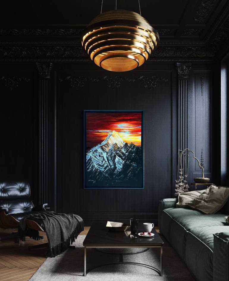 Original Contemporary Nature Painting by Nasim Parsa