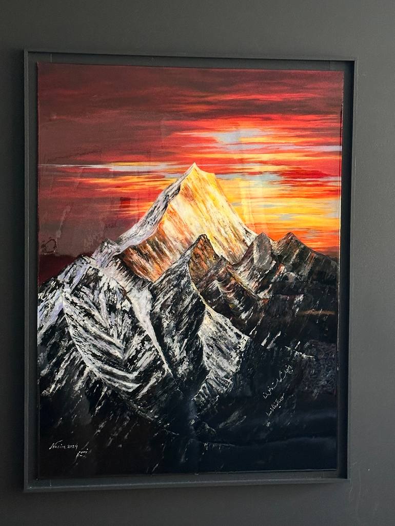 Original Contemporary Nature Painting by Nasim Parsa