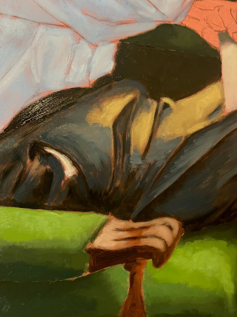 Original Expressionism Men Painting by Tommaso Ricci