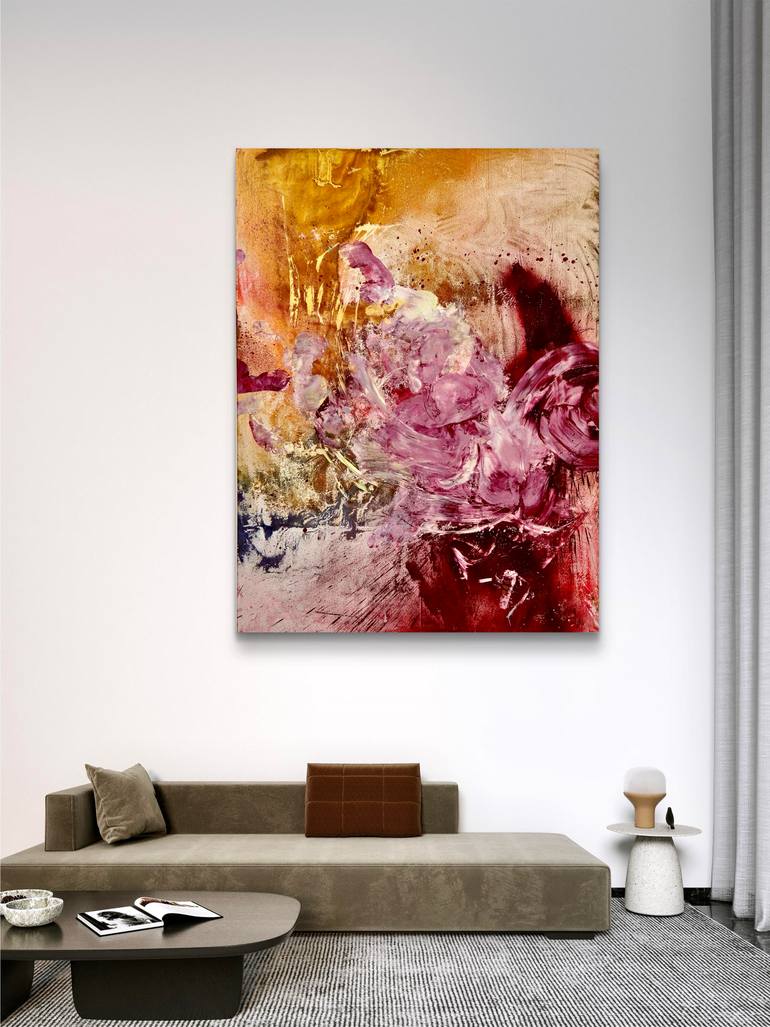 Original Black & White Abstract Painting by Zhahir Basyarewan