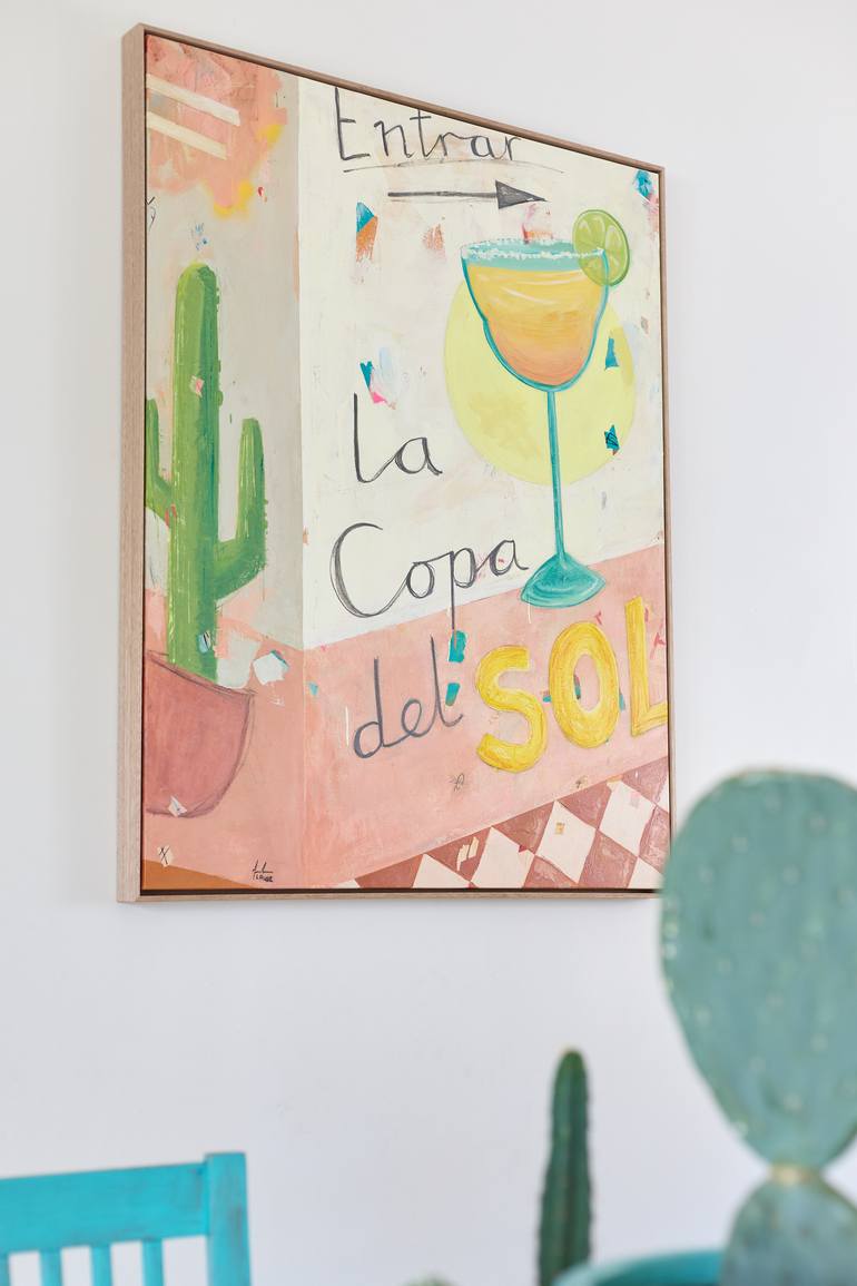 Original Contemporary Abstract Painting by Francesca Laude