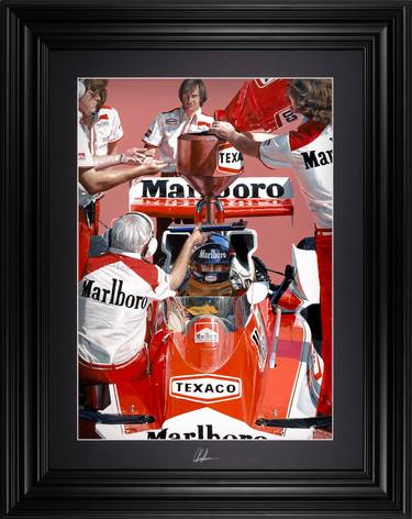 Original Contemporary Sports Printmaking by James Stevens