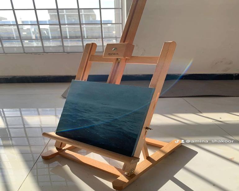 Original Realism Seascape Painting by Amina Shakoor