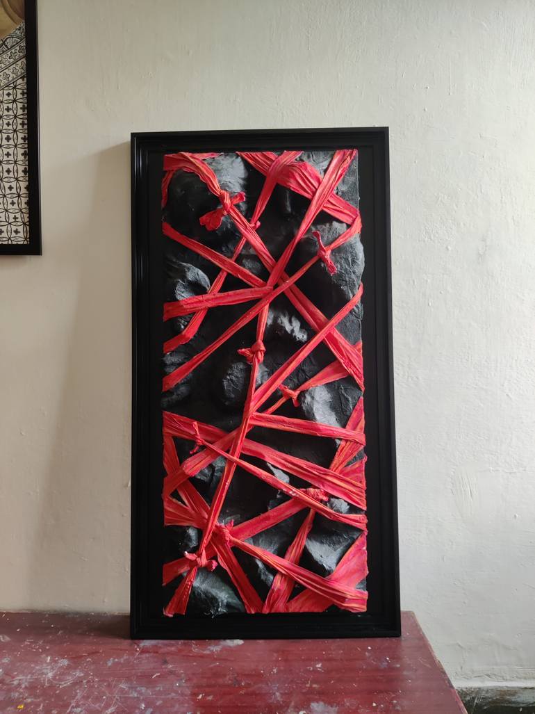 Original Contemporary Abstract Painting by Jaza Hussain