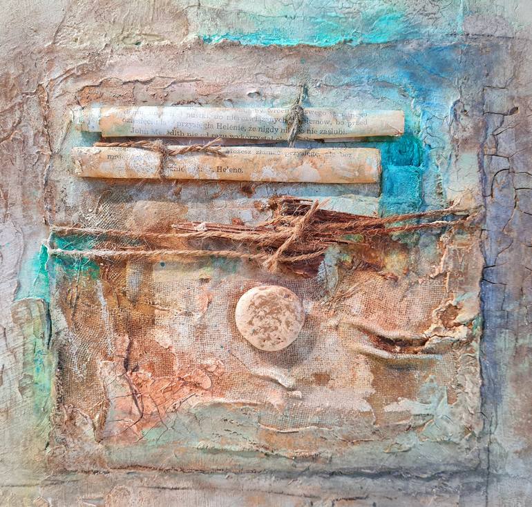 Original Abstract Expressionism Abstract Painting by Petra Maruschek