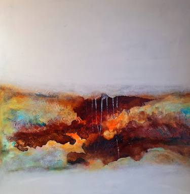 Original Algorithmic Abstract Paintings by Petra Maruschek