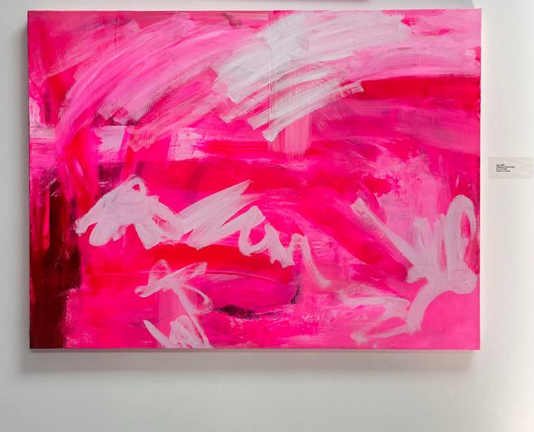 Original Abstract Expressionism Abstract Painting by Cheyenne Green