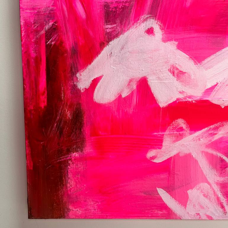 Original Abstract Expressionism Abstract Painting by Cheyenne Green