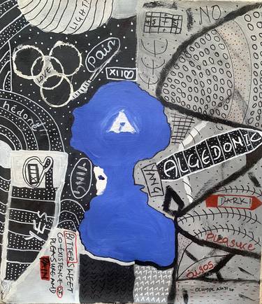 Original Abstract Expressionism People Paintings by Olumide Ajayi