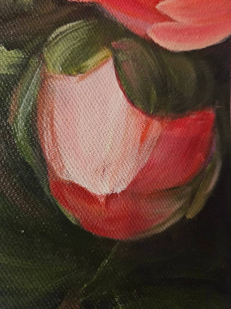 Original Contemporary Botanic Painting by Uliana Ersova