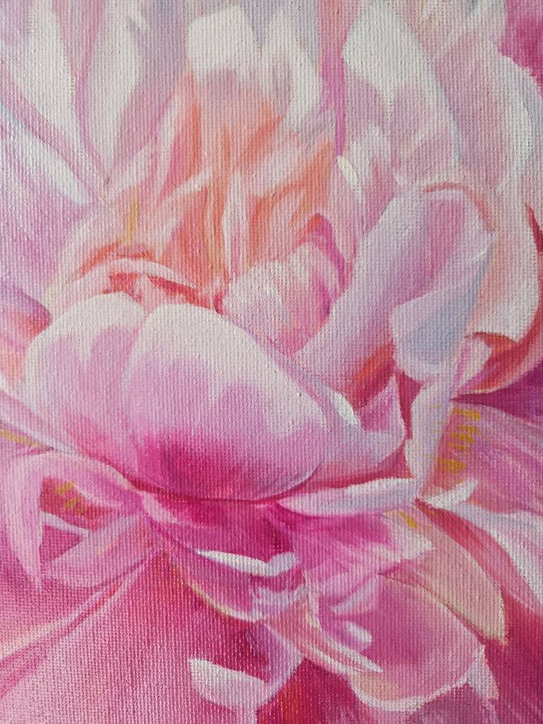 Original Realism Floral Painting by Uliana Ersova