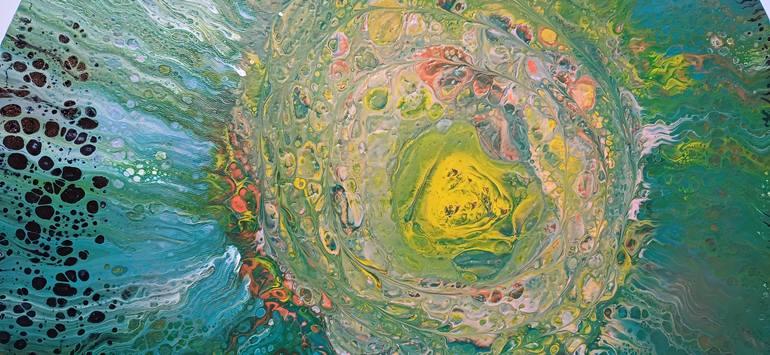 Original Contemporary Abstract Painting by Kateryna Lastovetska