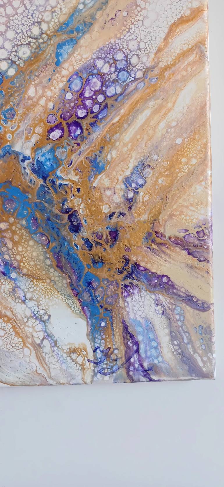 Original Symbolism Abstract Painting by Kateryna Lastovetska
