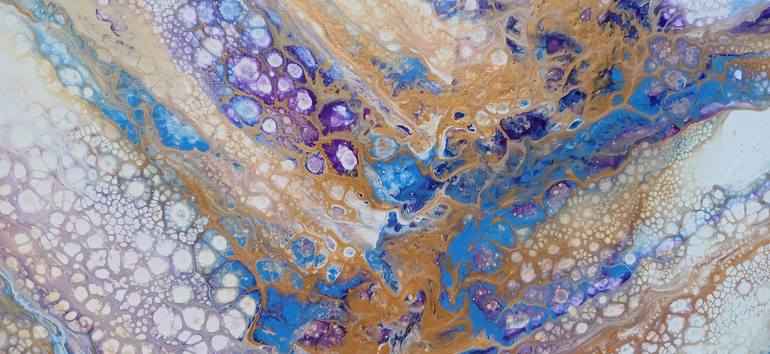 Original Symbolism Abstract Painting by Kateryna Lastovetska