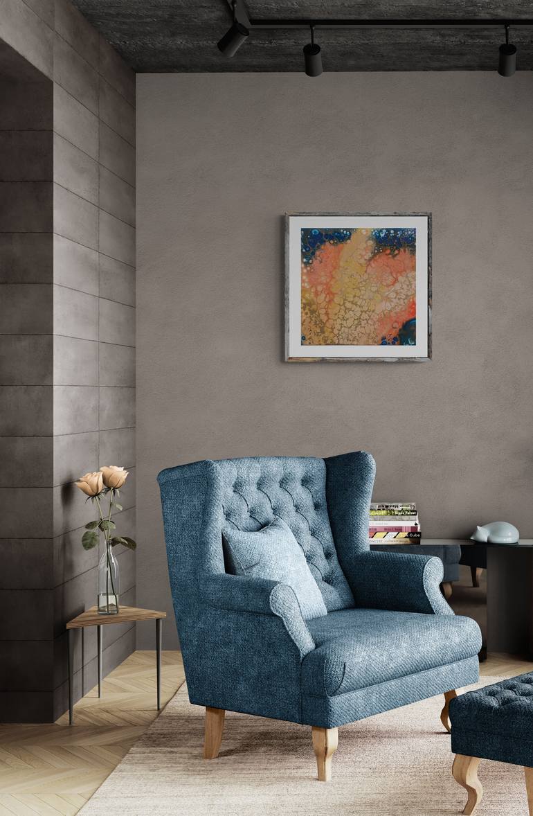 Original Color Field Painting Humor Painting by Kateryna Lastovetska