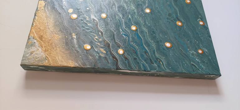 Original Color Field Painting Abstract Painting by Kateryna Lastovetska