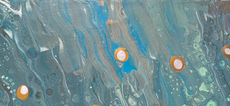 Original Color Field Painting Abstract Painting by Kateryna Lastovetska