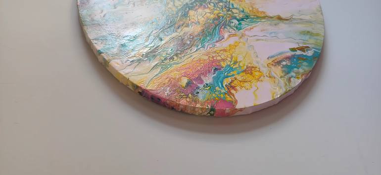 Original Color Field Painting Abstract Painting by Kateryna Lastovetska