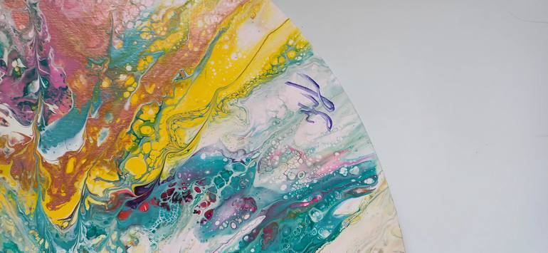 Original Color Field Painting Abstract Painting by Kateryna Lastovetska