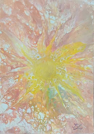 Original Art Deco Abstract Paintings by Kateryna Lastovetska