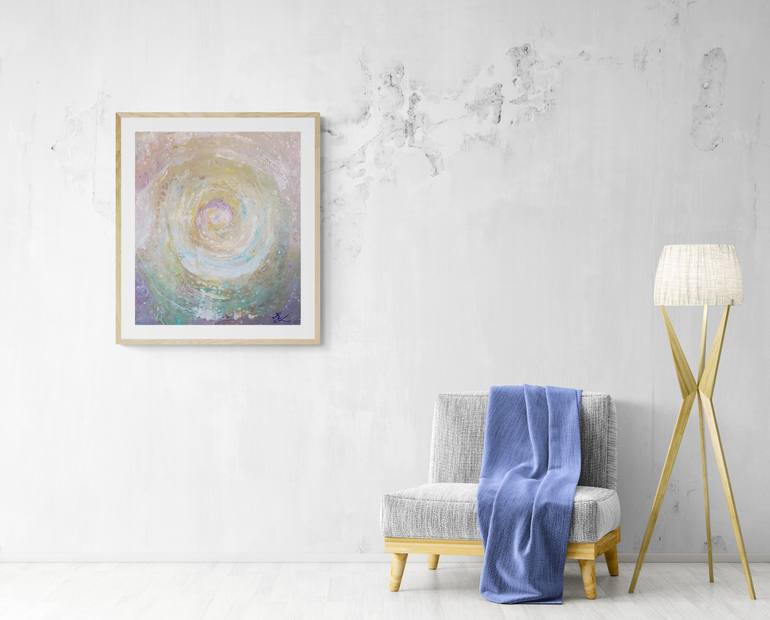 Original Symbolism Abstract Painting by Kateryna Lastovetska