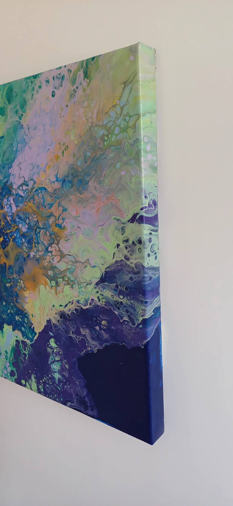 Original Color Field Painting Abstract Painting by Kateryna Lastovetska