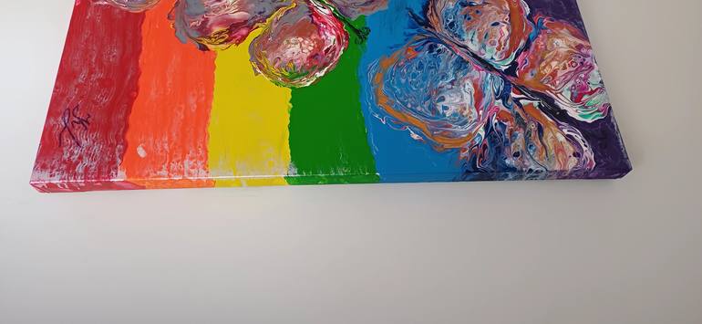 Original Symbolism Abstract Painting by Kateryna Lastovetska