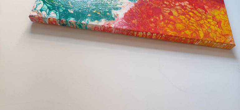 Original Symbolism Abstract Painting by Kateryna Lastovetska