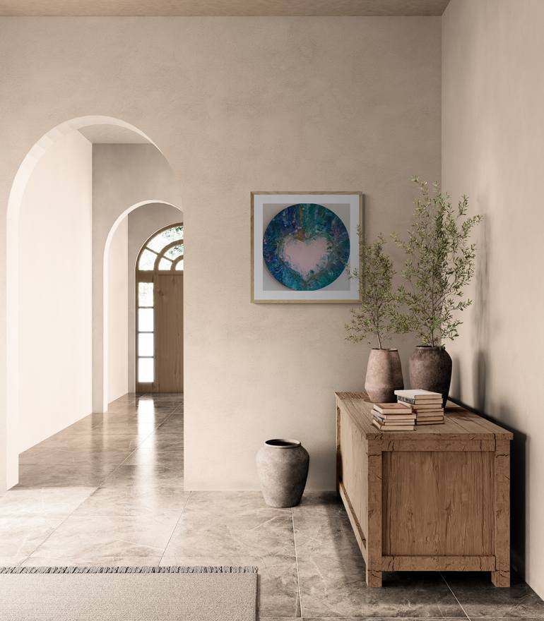 Original Abstract Love Painting by Kateryna Lastovetska