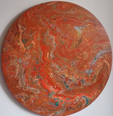 Print of Abstract Outer Space Paintings by Kateryna Lastovetska