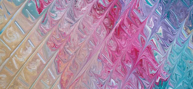 Original Color Field Painting Still Life Painting by Kateryna Lastovetska