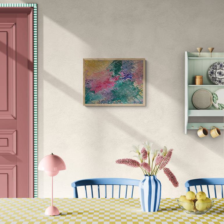 Original Color Field Painting Still Life Painting by Kateryna Lastovetska