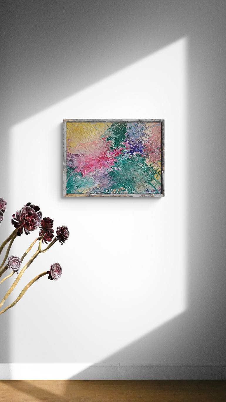 Original Color Field Painting Still Life Painting by Kateryna Lastovetska