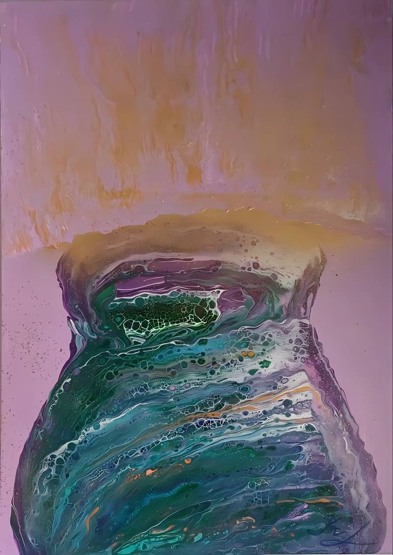 Print of Symbolism Abstract Paintings by Kateryna Lastovetska