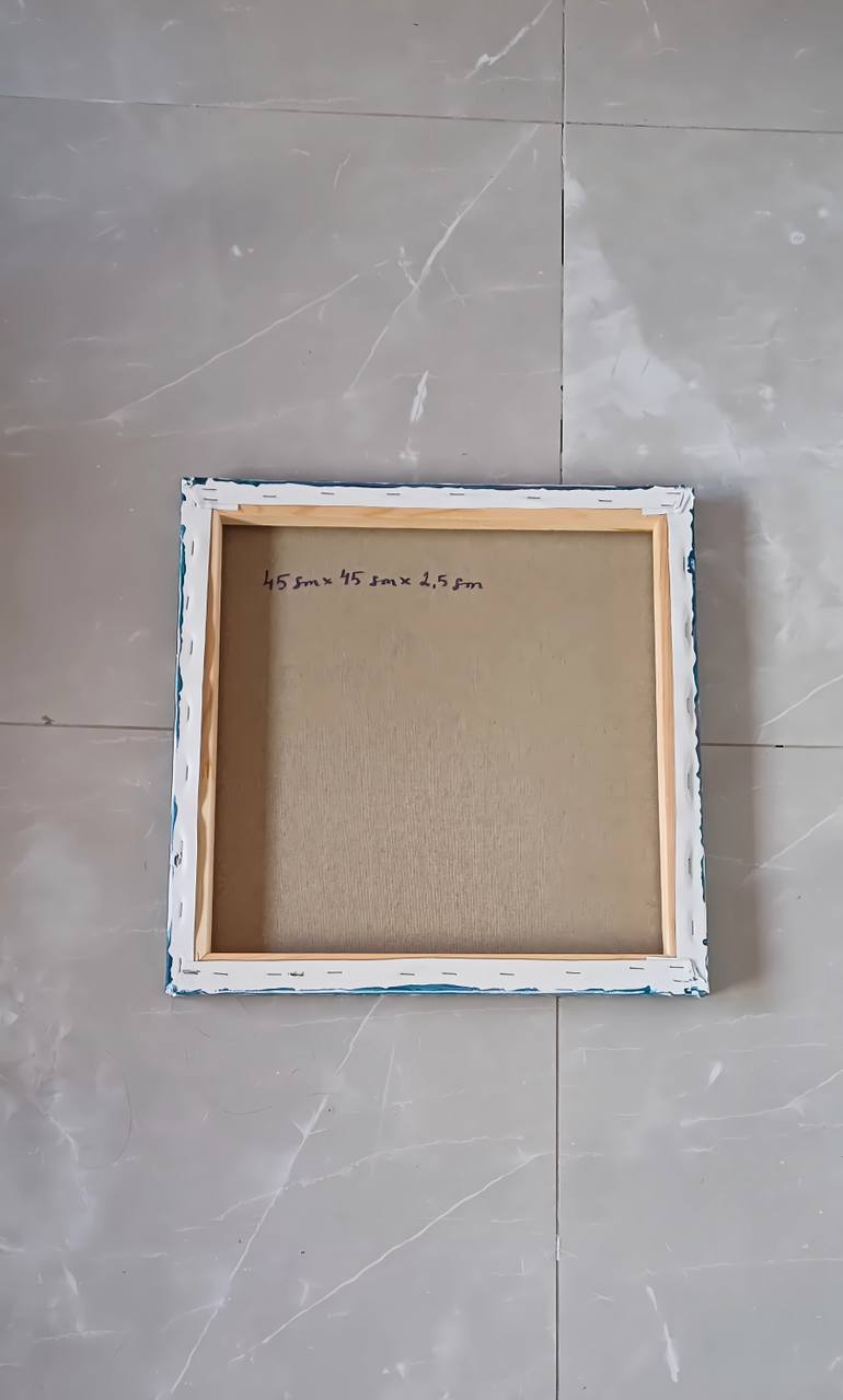 Original Color Field Painting Outer Space Painting by Kateryna Lastovetska