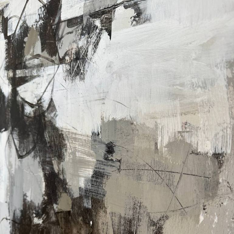 Original Abstract Expressionism Abstract Painting by Anastasiia Krykun