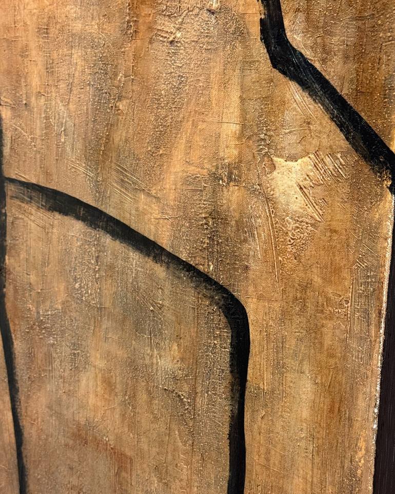 Original Abstract Expressionism Abstract Painting by Anastasiia Krykun