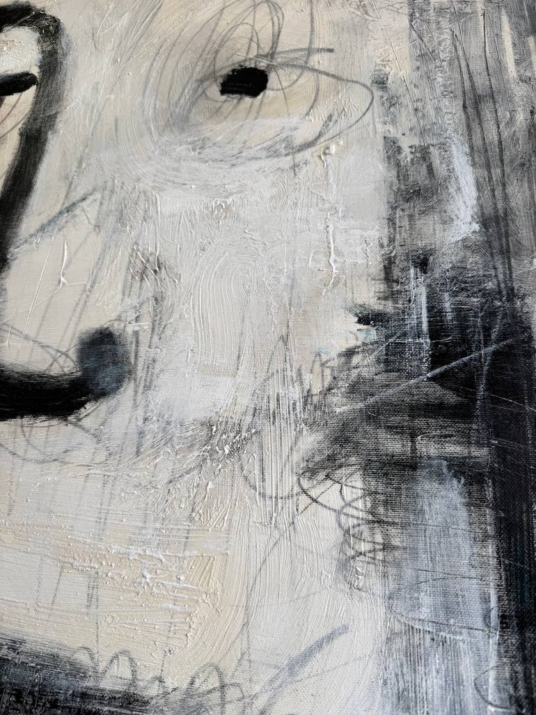 Original Abstract Expressionism Abstract Painting by Anastasiia Krykun