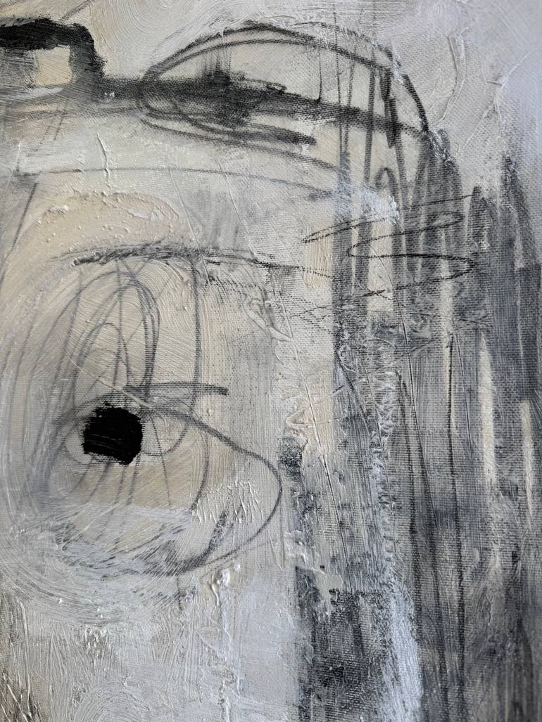 Original Abstract Expressionism Abstract Painting by Anastasiia Krykun