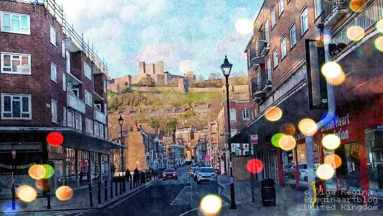 Original Architecture Digital by Olga Regina | Digital Art Art on Paper | Past and Present