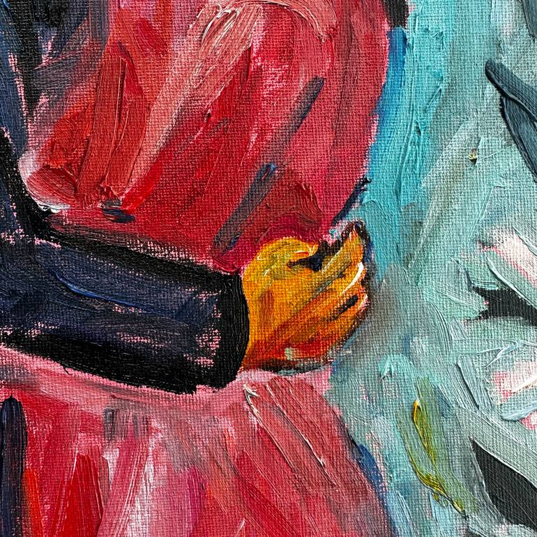 Original Contemporary People Painting by Irina Anis
