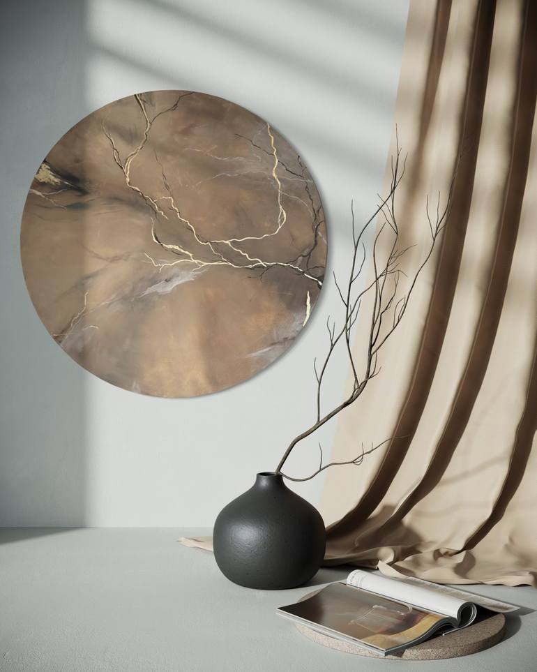 Original Contemporary Abstract Painting by Om - Olha Markiza