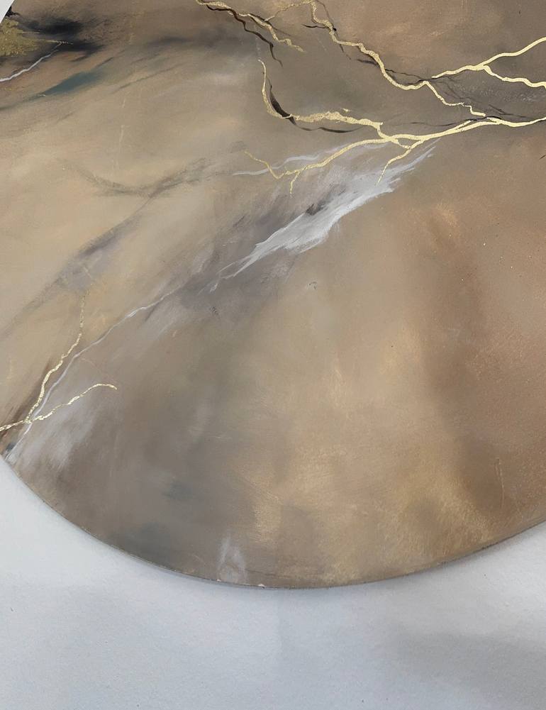 Original Contemporary Abstract Painting by Om - Olha Markiza